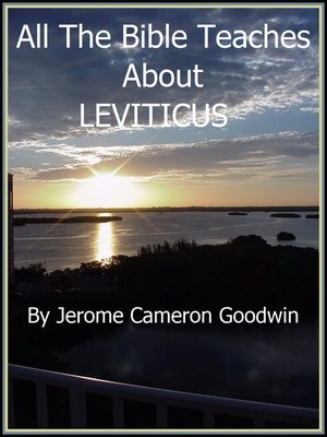 cover image of LEVITICUS